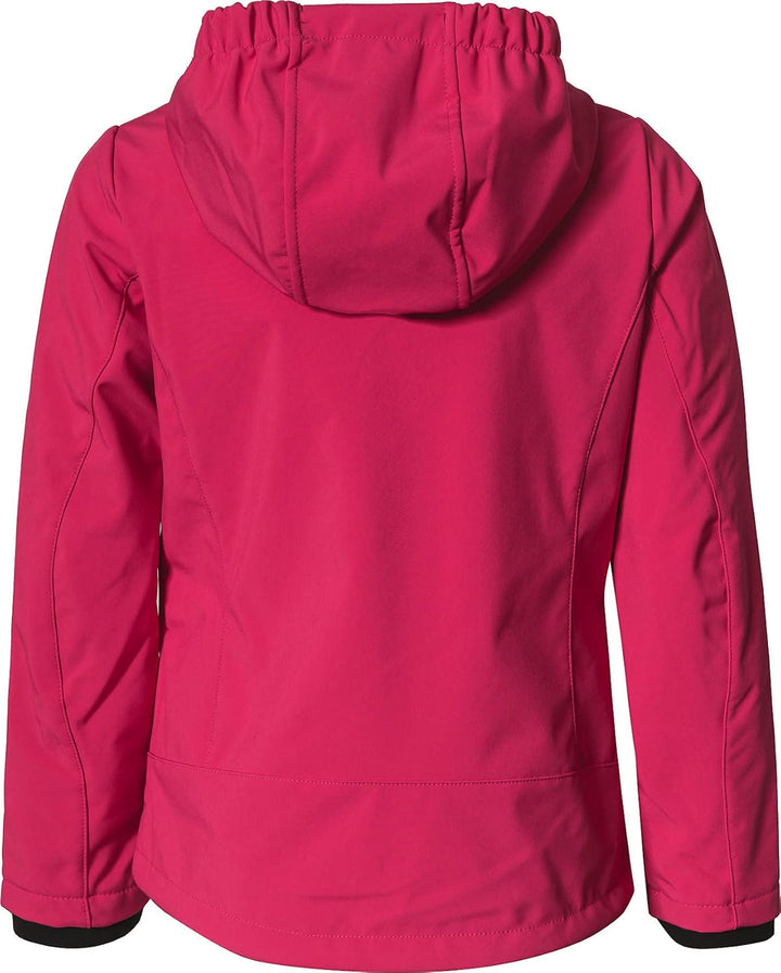 CMP Mädchen Softshelljacke für Kinder KID G JACKET FIX HOOD (1er Pack) 176 Erdbeere, 176 Erdbeere