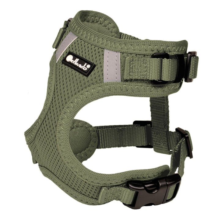 Petlando Hundegeschirr Mesh Vest, leichtes Brustgeschirr aus weichem Mesh &amp; Nylon, stufenlos verstel