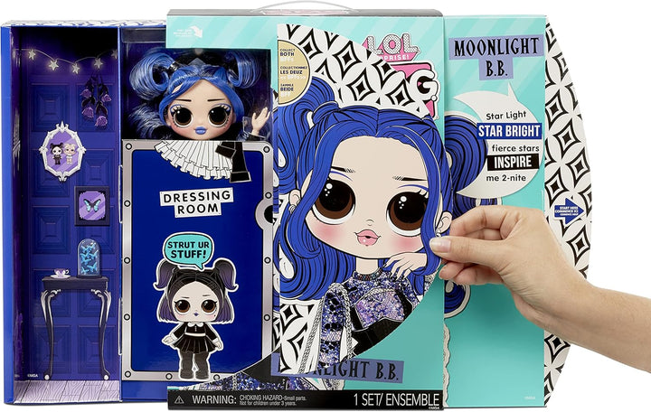L.O.L. Surprise! OMG Modepuppe MOONLIGHT B.B. - Mit 20 Überraschungen, Designer-Kleidung und modisch