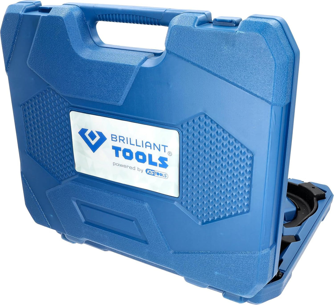 BRILLIANT TOOLS BT651150 Federspanner-Satz | 15-tlg. [Powered by KS TOOLS]