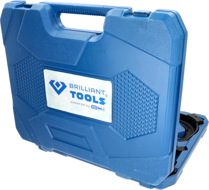 BRILLIANT TOOLS BT651150 Federspanner-Satz | 15-tlg. [Powered by KS TOOLS]