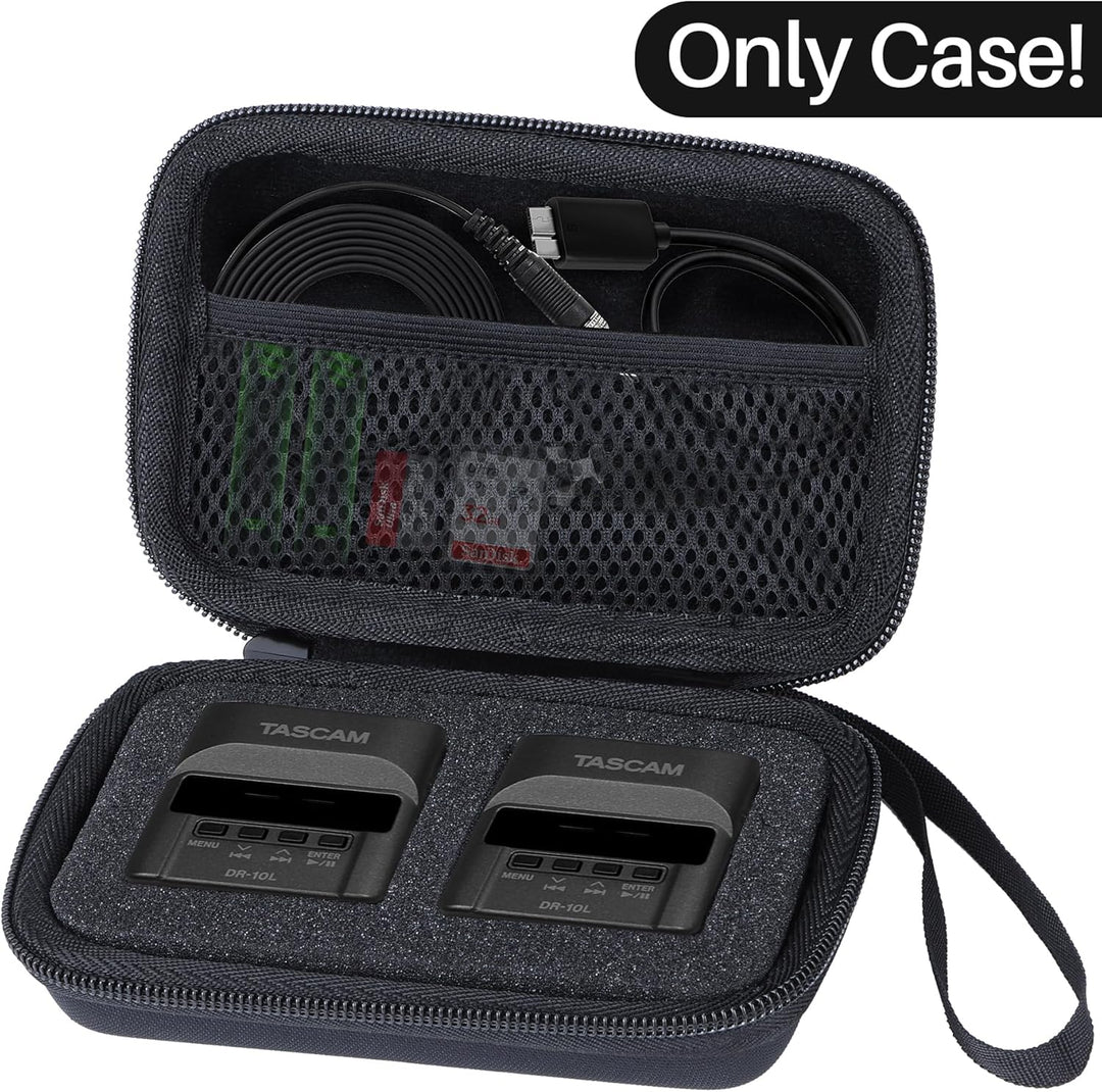 Hart Schutz Hülle Etui Tasche für Tascam DR-10L Pro/DR-10L Digital Audiorecorder für Tascam DR-10L /