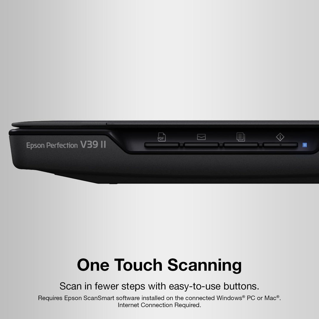 Epson - Perfection V39 II - Farbfoto- und Dokumenten-Flachbettscanner - 4800 DPI optische Auflösung