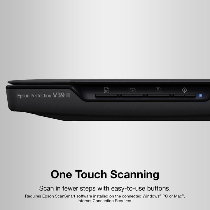 Epson - Perfection V39 II - Farbfoto- und Dokumenten-Flachbettscanner - 4800 DPI optische Auflösung