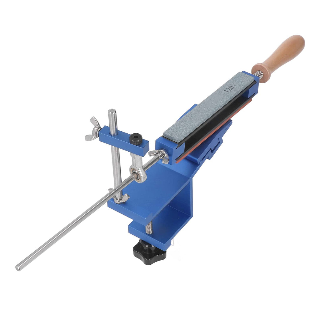 Ausla Messerschärfer, 360°-Drehung, Flip-Festwinkel, 15°-Festwinkel, Professioneller Schnell-Clip-Sc