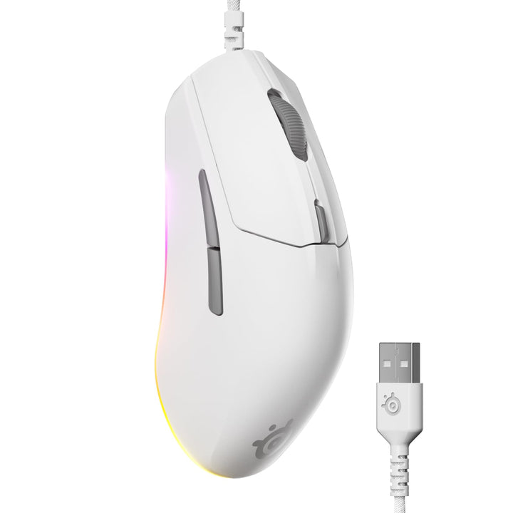 SteelSeries Rival 3 Gen 2 Gaming-Maus – 8.500 DPI TrueMove Core-Optiksensor – 60 Millionen Klicks ga