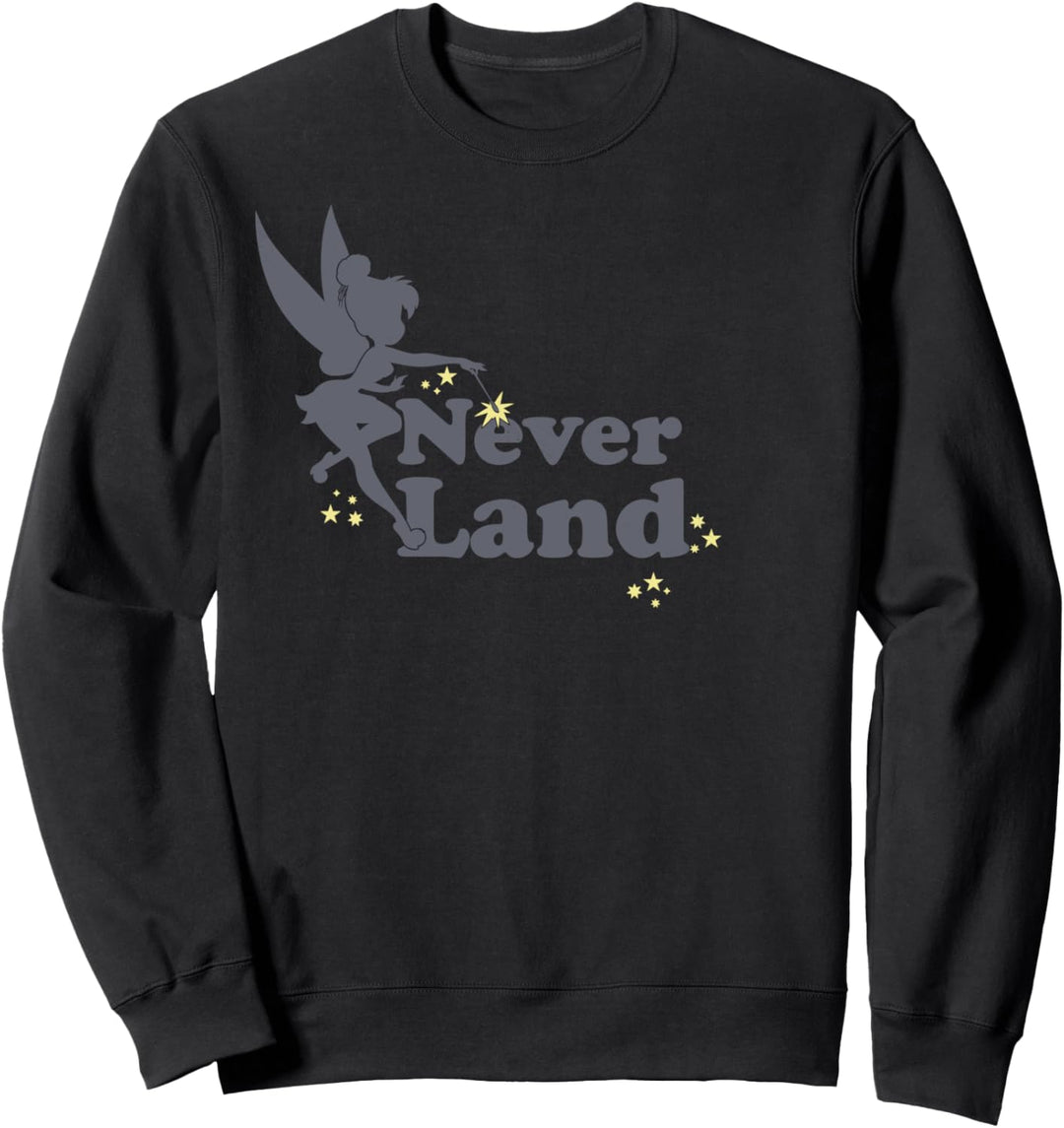 Disney Peter Pan Tinker Bell Never Land Silhouette Sweatshirt