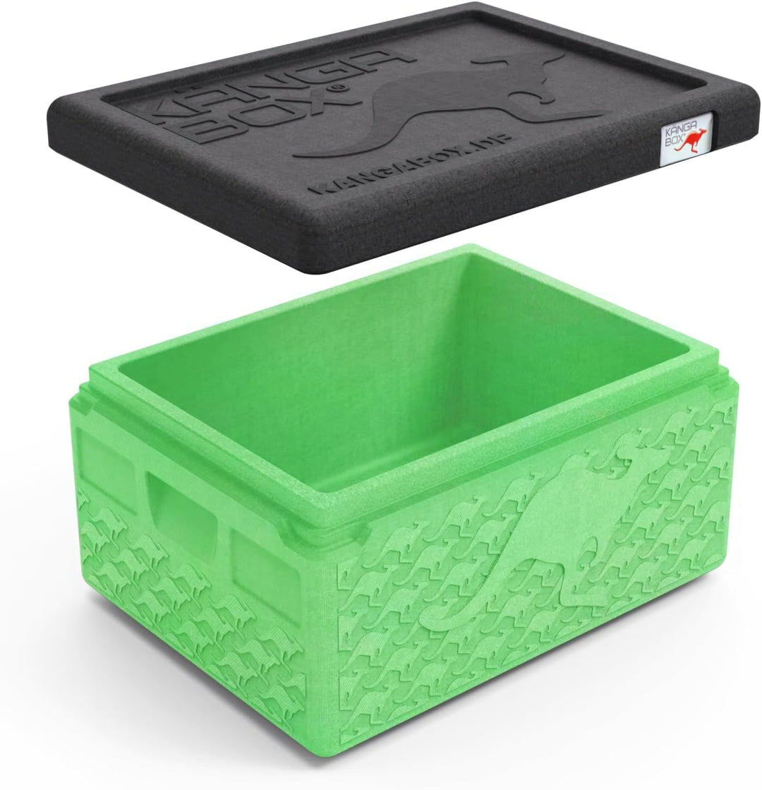 KÄNGABOX® Expert Mini – 21x16x11,5 cm, 1,5 Liter - unsere Kleinste (Lime), Lime