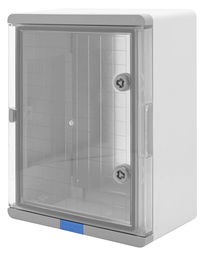 BOXEXPERT® Schaltschrank aussen absolut wasserdicht bis 1m Tiefe [ABS Kunststoff IP67 Gehäuse Sichtt