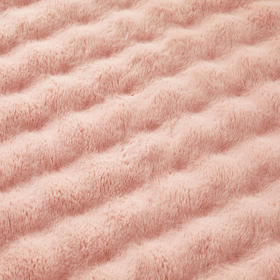 Kuscheldecke Kaninchen Plüsch Flauschige Decke Soft Wohndecke Dick 1000GSM Flanell Decke Couchdecke