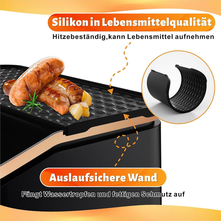 Cosori Heissluftfritteuse 2 Kammern Airfryer Zubehör, Heissluftfritteuse Zubehör Aufbewahrungsregal