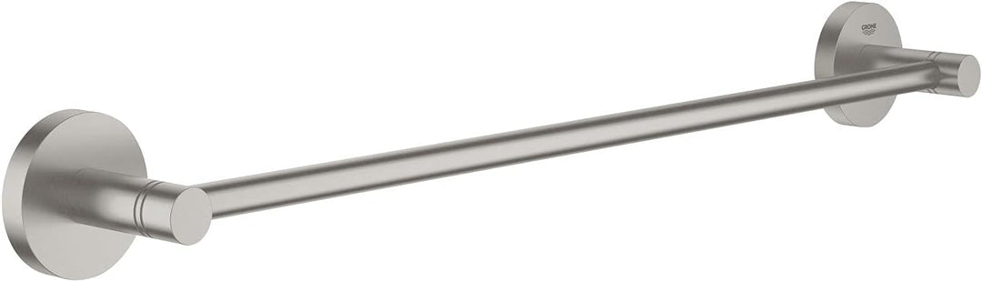 Grohe Essentials Badetuchhalter 450mm, supersteel, 1 Stück, 40688DC1 450 mm, 450 mm