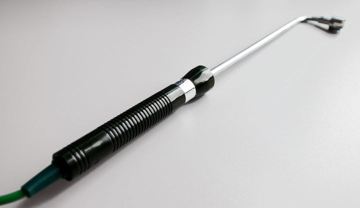 PeakTech Typ-K Temperaturfühler, -50 bis 500 °C, Temperatursonde für Oberflächentemperatur, Durchmes