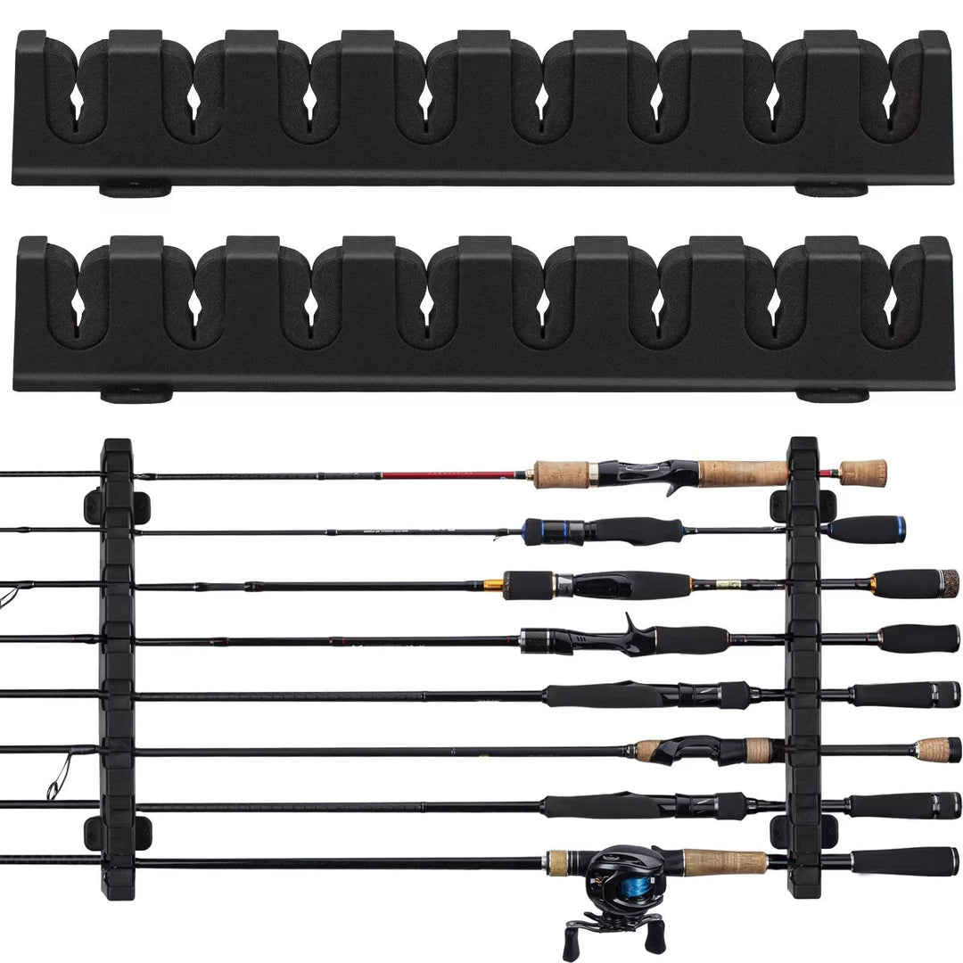 THKFISH Rutenständer Angelruten Angelrutenstände Angelrutenhalter Wand Vertikale/horizontale Angelru