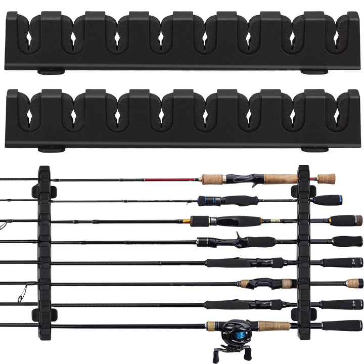 THKFISH Rutenständer Angelruten Angelrutenstände Angelrutenhalter Wand Vertikale/horizontale Angelru