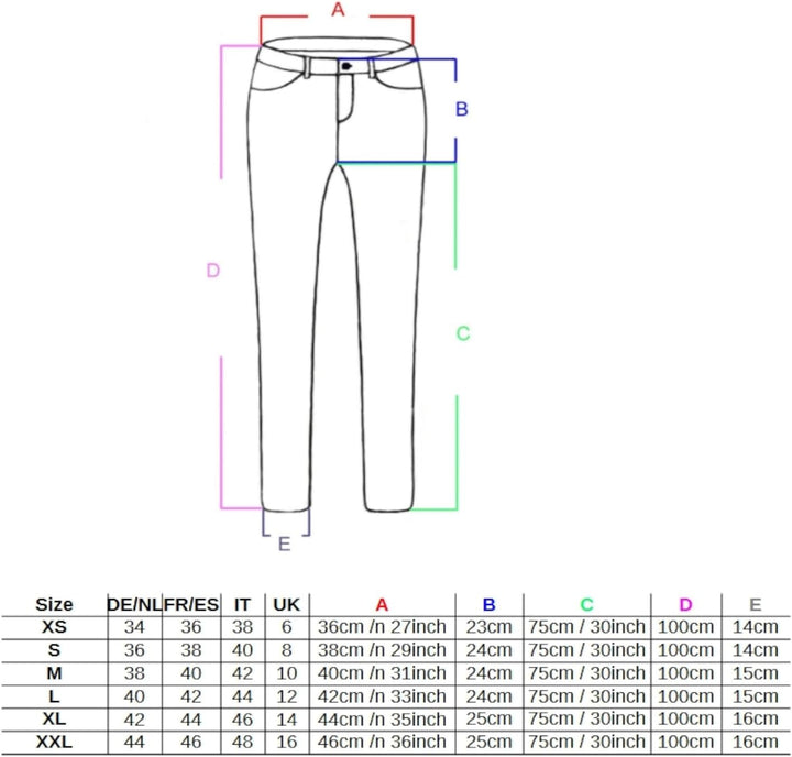 Fraternel Chino Damenhose Stoffhose normal Waist XS Rosa, XS Rosa