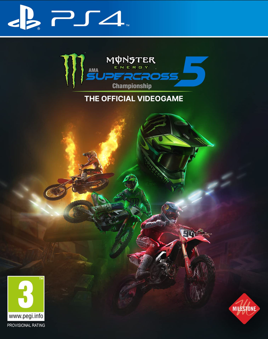 Milestone KOCH Media SAS Monster Energy SUPERCROSS5 P4 Sehr schön