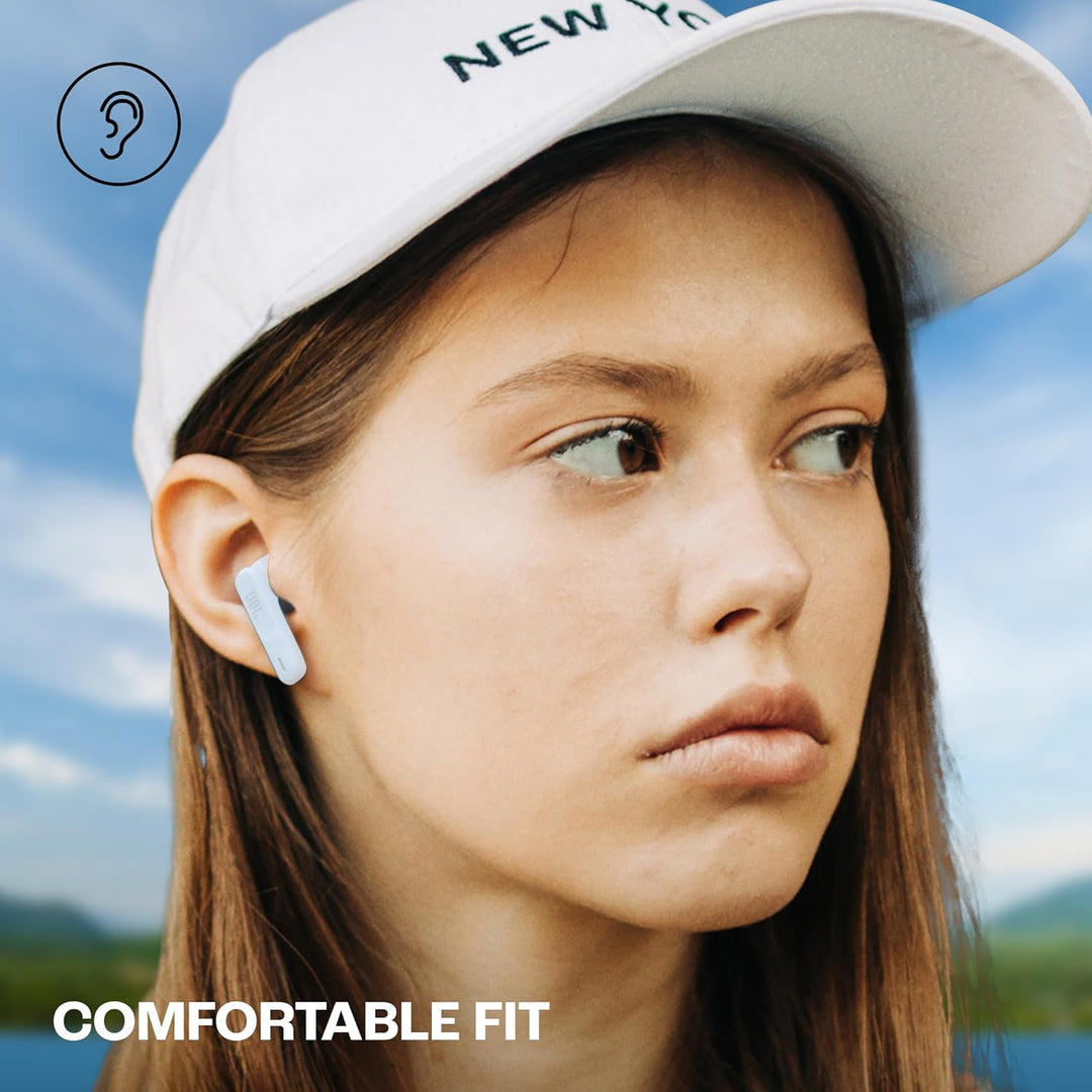 JBL Wave Flex – Kabellose In-Ear Ohrhörer mit IP54- und IPX2-Wasserdichtigkeit – TalkThru- und Ambie