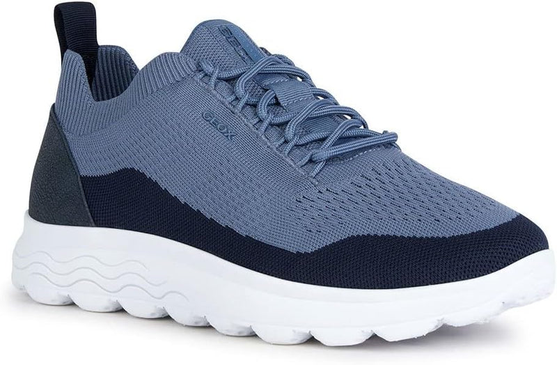 Geox Herren U Spherica A Sneakers 45 EU Schmal Avio Navy, 45 EU Schmal Avio Navy