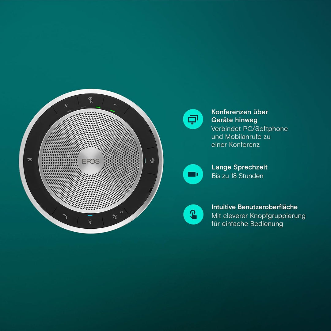 Sennheiser Epos SP 30T Bluetooth-Speakerphone Single, Single