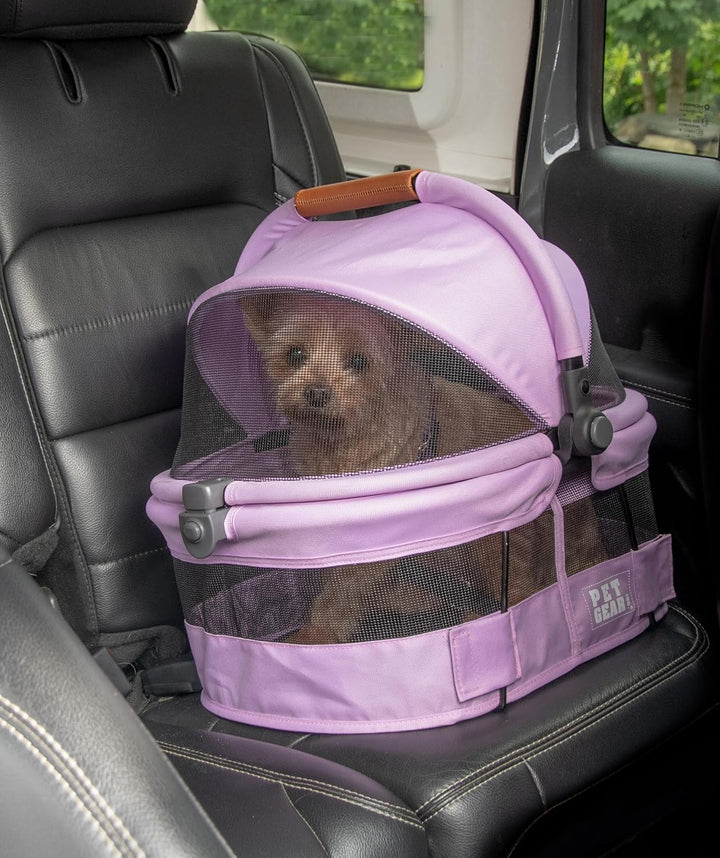 Pet Gear View 360 Ultra Lite Haustier-Sicherheitshalterung und Autositz für kleine Hunde und Katzen,
