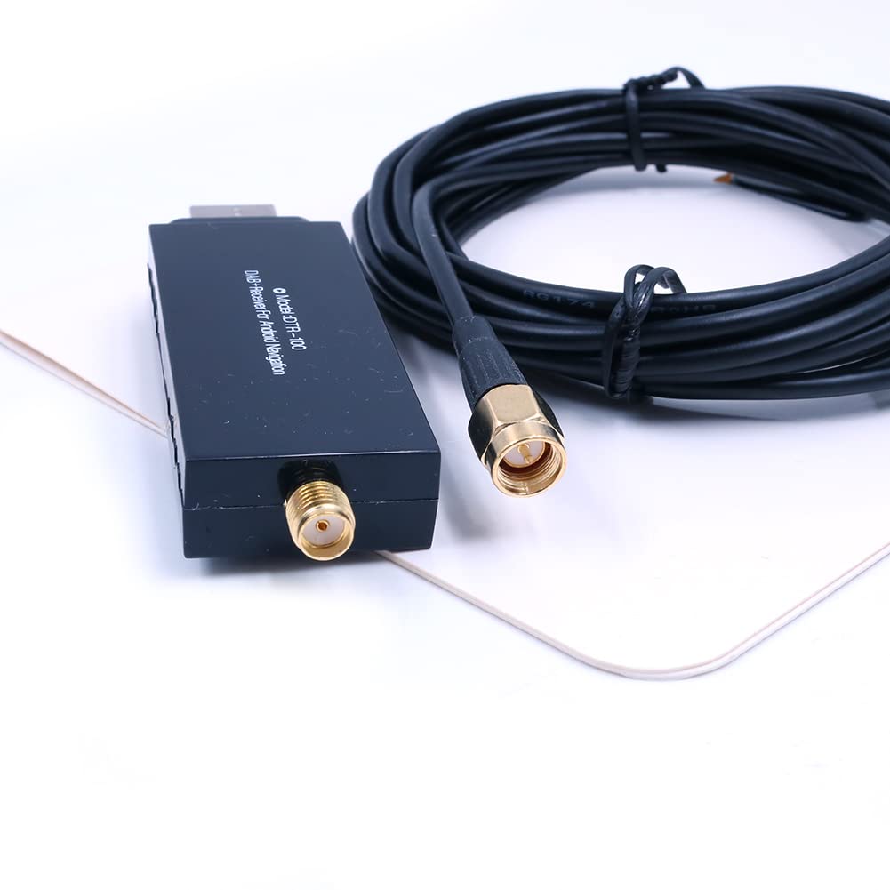 DollaTek DAB Radio Receiver In Auto Antenne Digital DAB+ Adapter Tuner Box Audio USB Amplified Loop