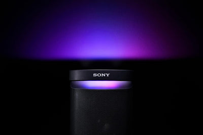 Sony SRS-XP700 kraftvoller Bluetooth Party Lautsprecher mit omnidirektionalem Partysound, Beleuchtun