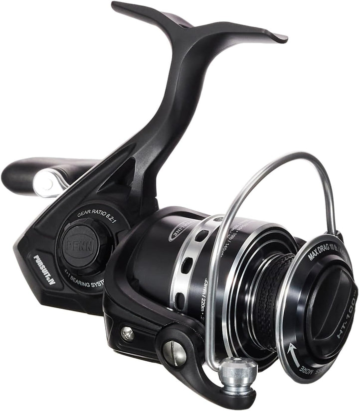 PENN Pursuit IV Salzwasser Spinnrolle – Spinnangeln, Jig, Köderrolle für den Allround-Einsatz, Boot,