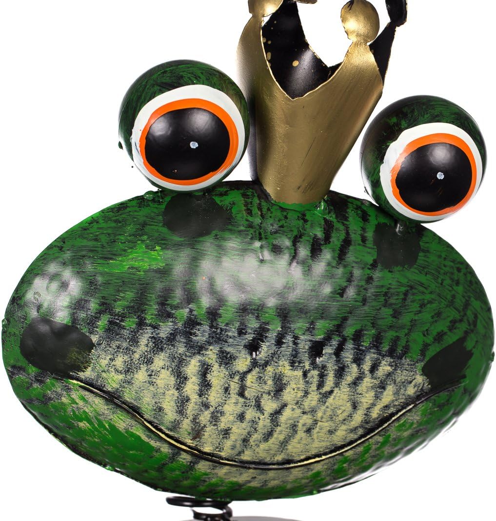 Antiker Briefkasten, Tierdesign Frosch, NA13A332 Handbemalt. Briefkasten-froschkönig, Briefkasten-fr