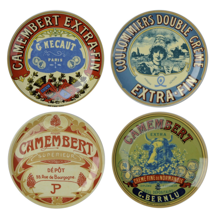 DRH Tellerset Camembert, 4 Stück