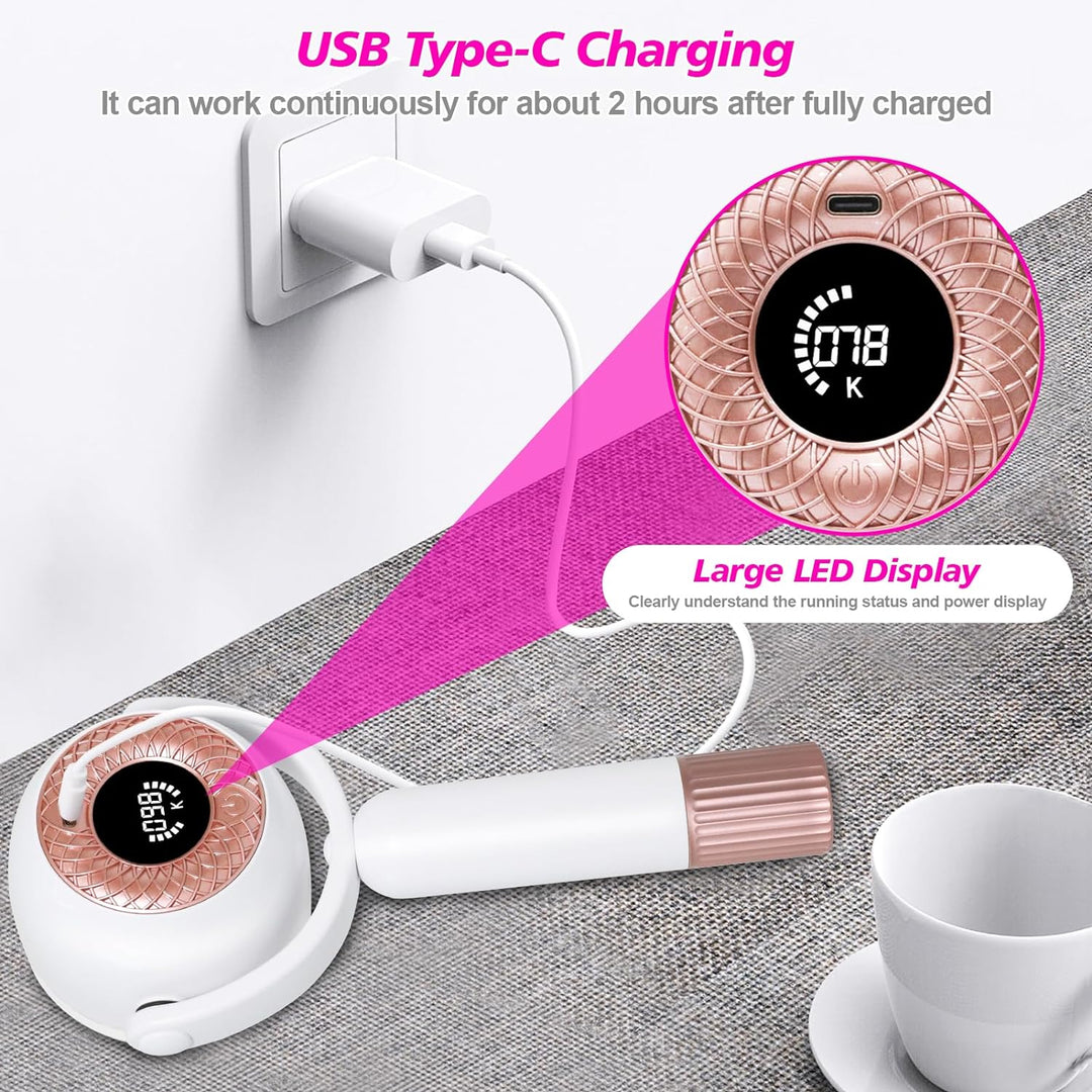 Fusselrasierer Elektrisch 2 in 1 Stoffrasierer mit Fusselrolle, Fusselentferner Elektrisch mit 3 Höh