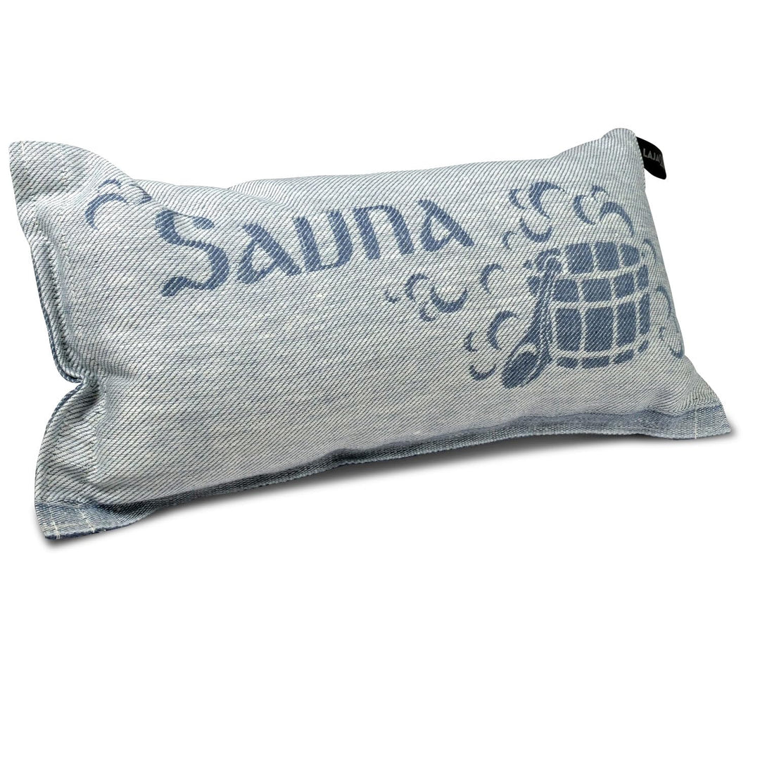 POOL Total Jokipiin Premium Saunakissen 40 x 22 cm | 100% Made in Finland | ReisekissenLeine
