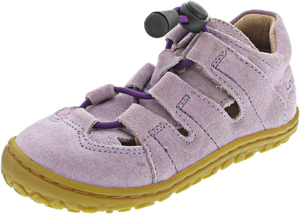 Lurchi Mädchen Nathan Barefoot Sandale, 24 EU Lilac