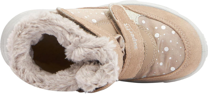 Superfit Mädchen Glacier Warm Gefütterte Gore-tex Schneestiefel 28 EU Weit Beige 4000, 28 EU Weit Be