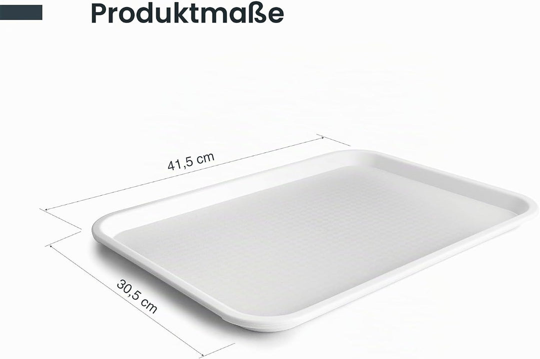 Lacor - 66997 - Serviertablett, Serviertablett, Polypropylen, BPA-frei, Stapelbar, Widerstandsfähig,