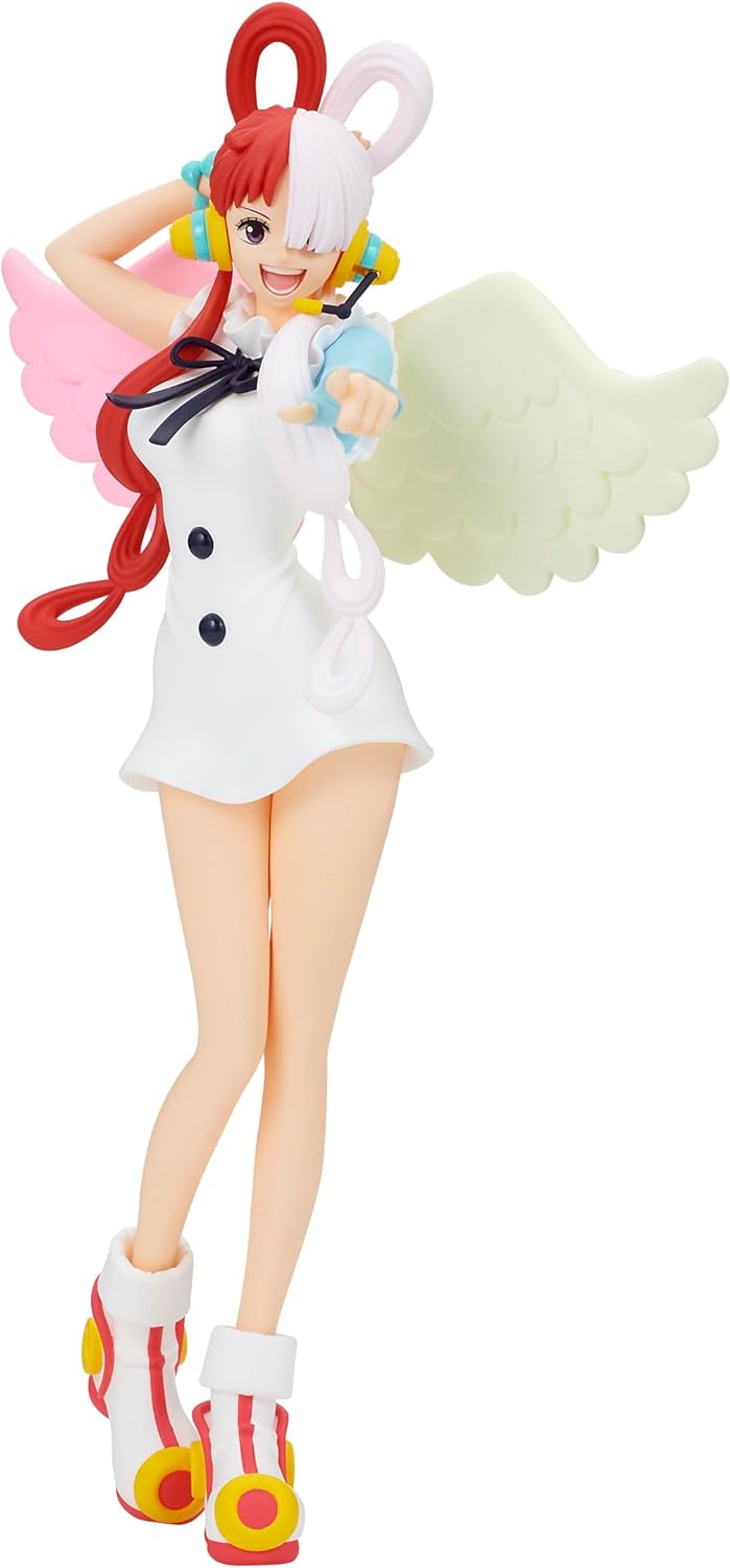 Banpresto Uta-Figur, Glitzer und Glamours, 1 Stück, Rot, 22 cm