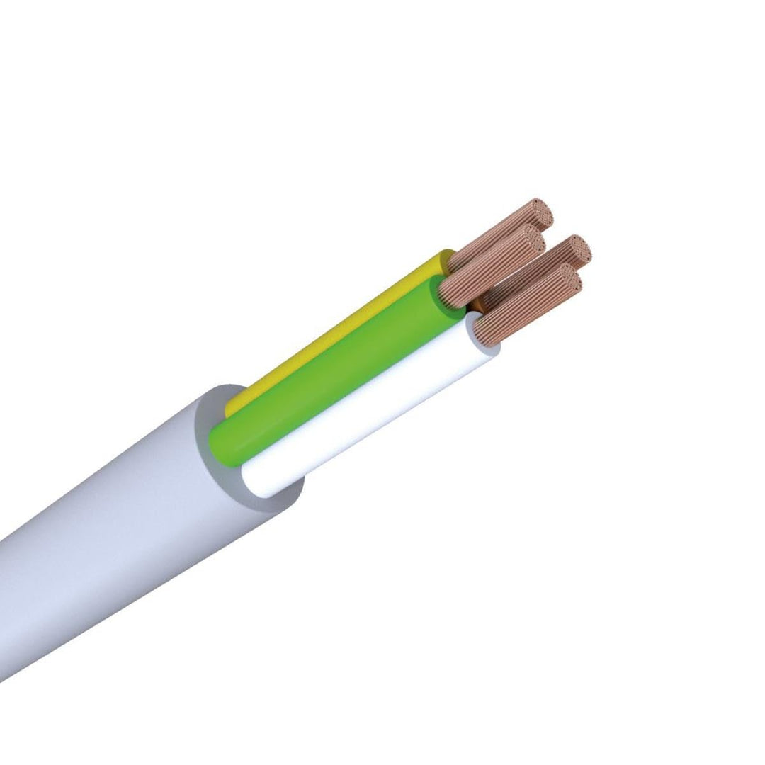 WITTKOWARE LiYY 4x0,25mm² Elektronik-Steuerleitung ohne Abschirmung, Kupfer, Mantelfarbe grau, Kabel