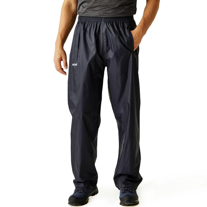 Regatta Pack It Herren Outdoor-Überhose, wasserdicht M Navy, M Navy
