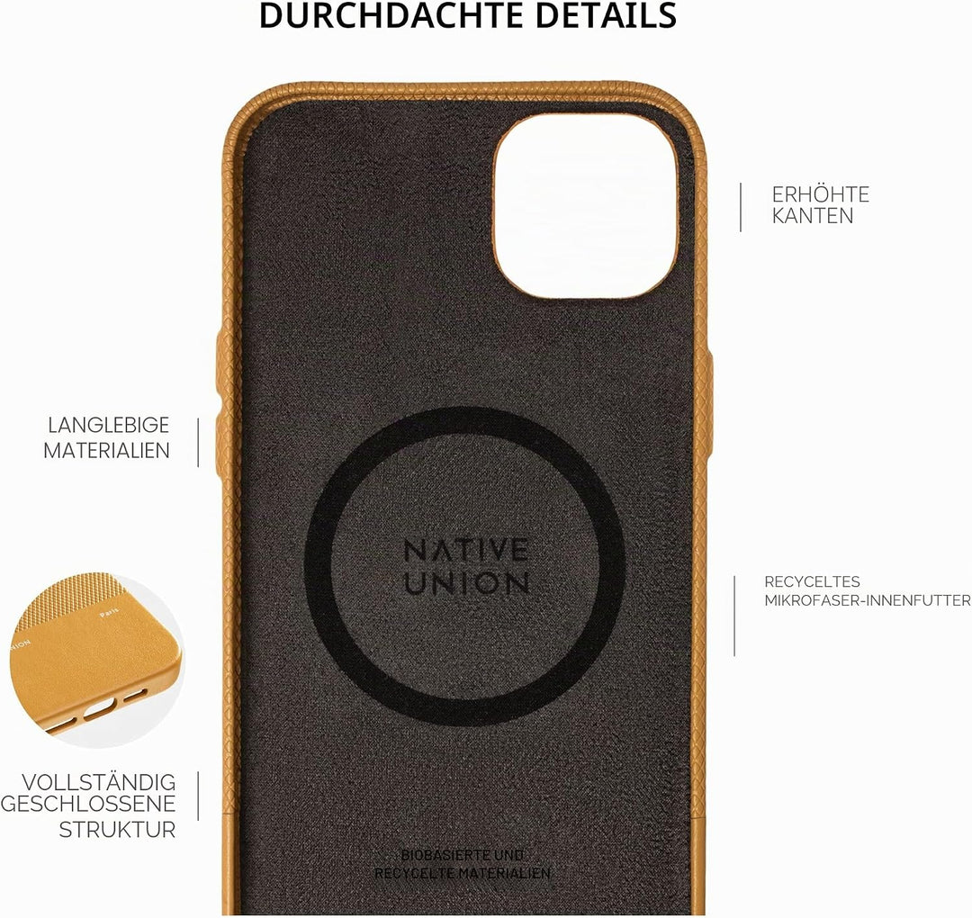 Native Union (Re Classic | MagSafe-kompatible Hülle – Recyceltes und Pflanzenbasiertes Material – Ul
