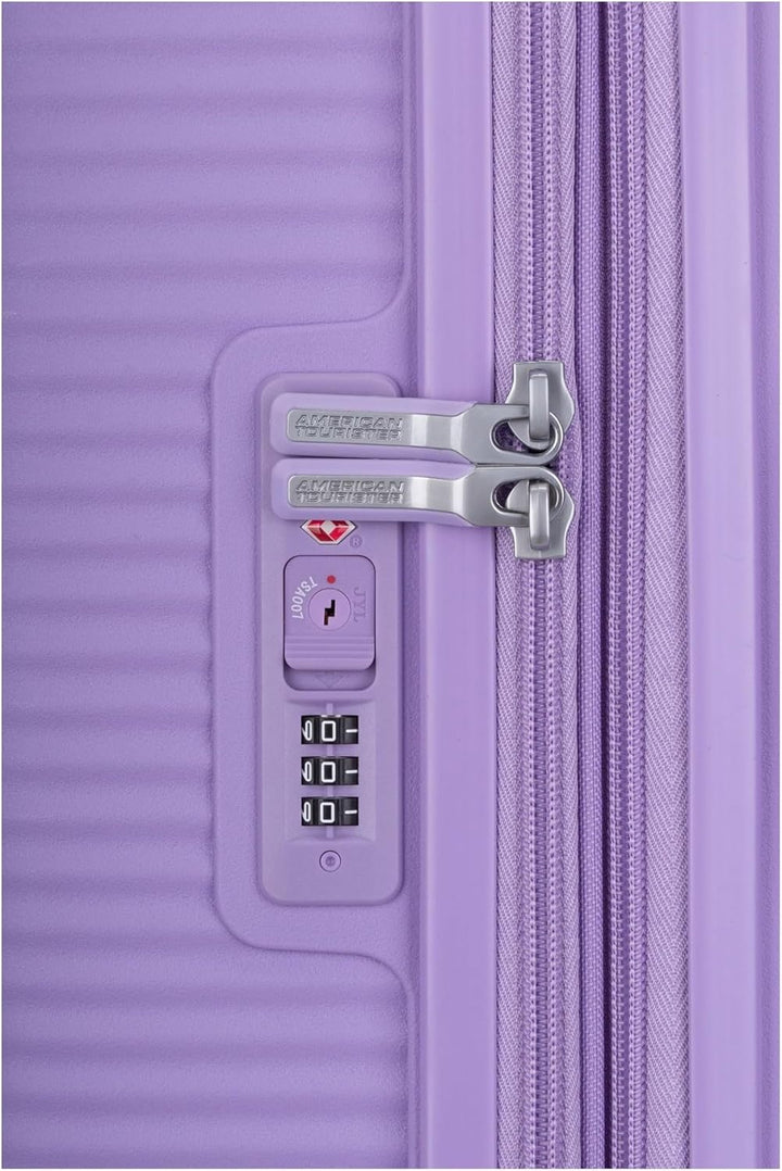 American Tourister Soundbox - 4-Rollen-Trolley L 77 cm erw. Lavender