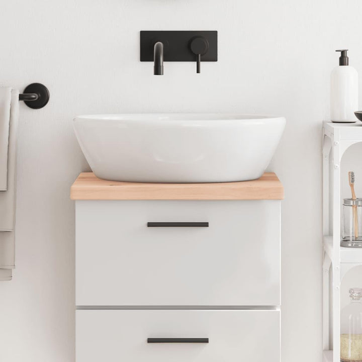 vidaXL Waschtischplatte, Multifunktional Arbeitsplatte mit Naturkante, Waschtischkonsole Tischplatte