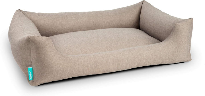 Hyggins Dreamer Pure Hundebett | Bezug abnehmbar und waschbar | Robust und pflegeleicht (S 60 x 44cm