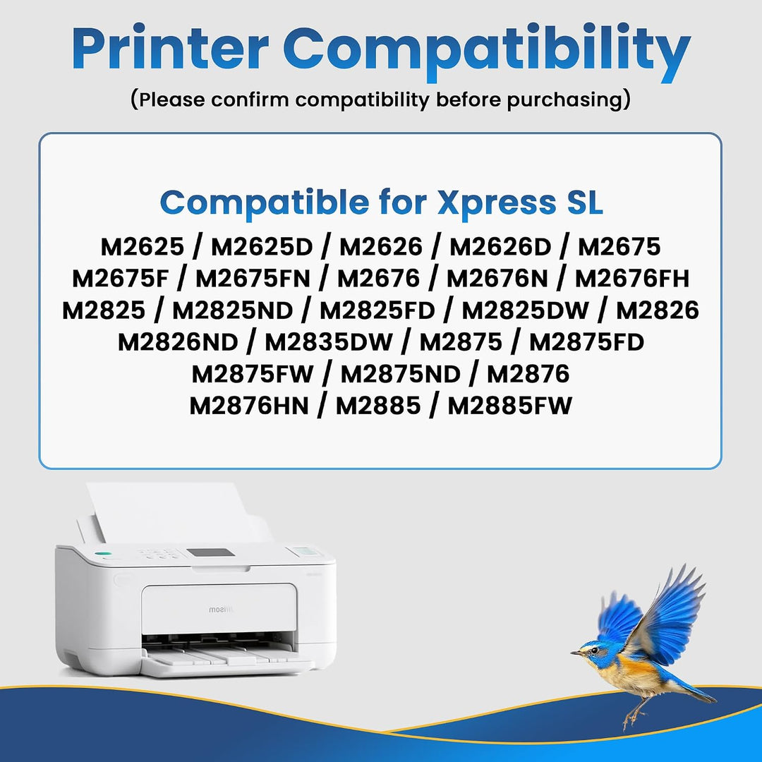 Jhaan D116L Toner Kompatibel für Samsung MLT-D116L Tonerkartusche für Xpress SL M2675FN M2835DW M288