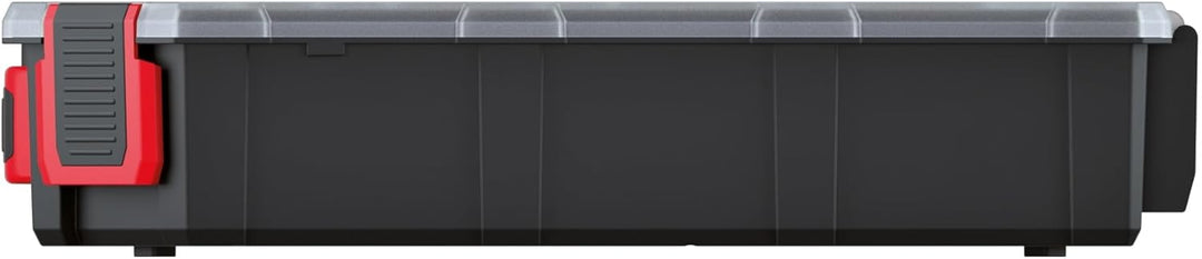 Sortimentskasten 390x284x60 mm - Sortierkasten Kleinteile mit 12 Einsatzboxen - Zubehörbox - Schraub