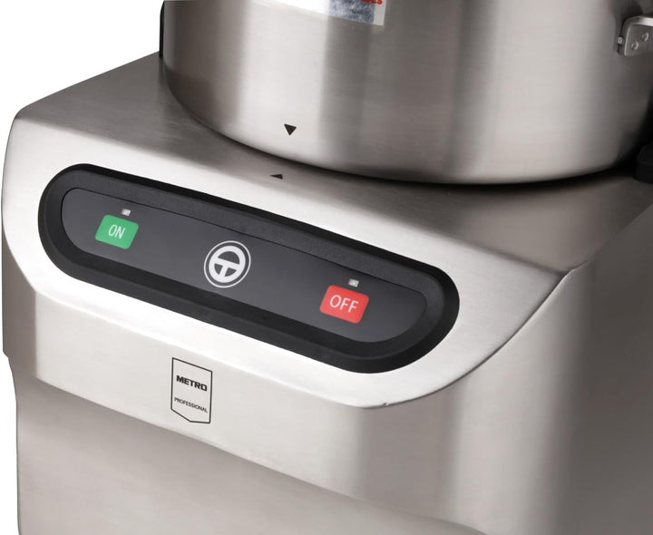 METRO Professional Kutter GFC1005, Professionelle Schneidemaschine aus Edelstahl, 5 L, 800 W, 1500 U