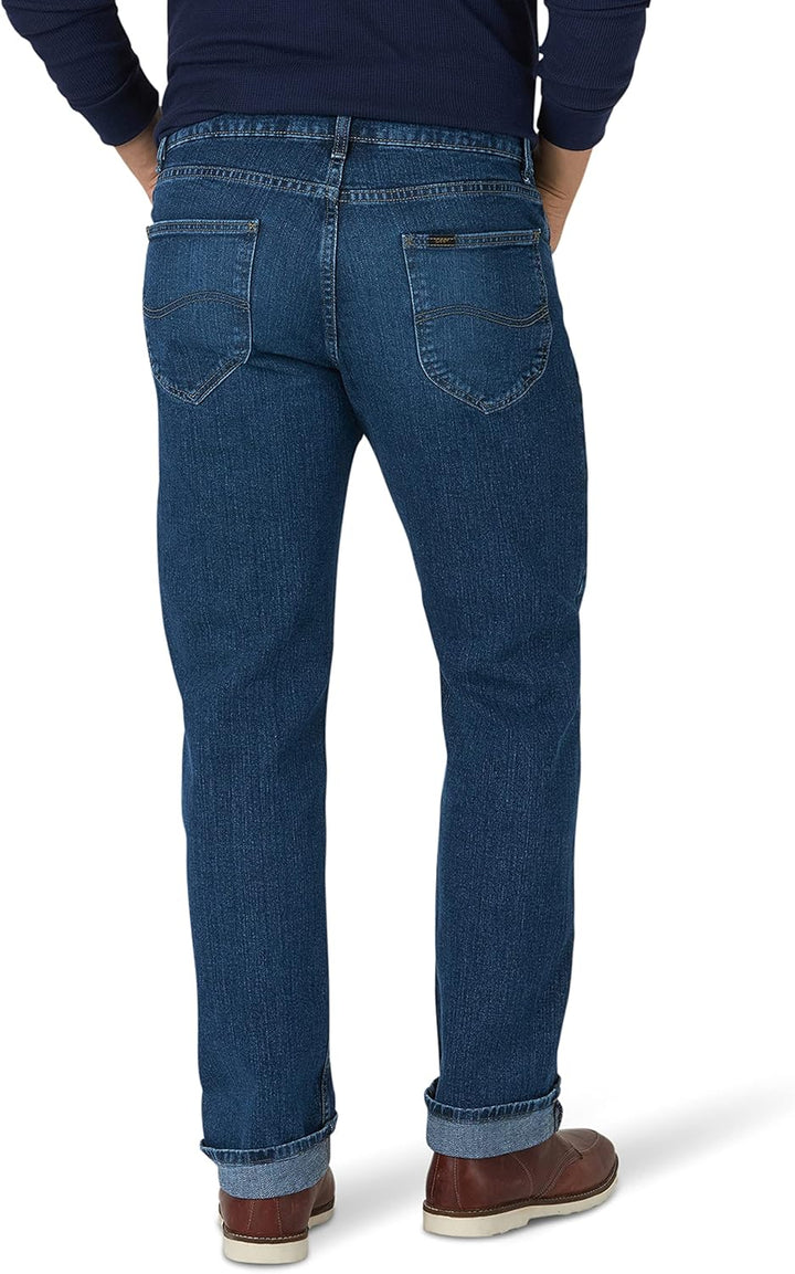 Lee Men's Legendary Regular Fit Straight Leg Jean, Steadfast, 30W x 30L