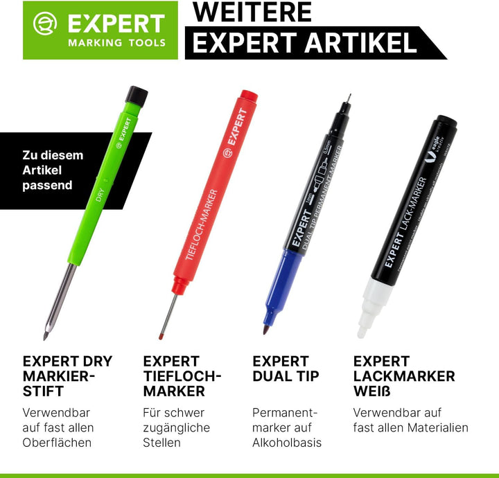 EXPERT DRY Minenset Basic Pro Pack 10x10 Minen | Spezialminen für Holz, Metall, Kunststoff & mehr |