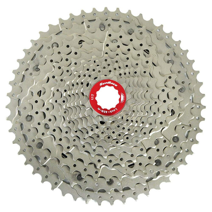 SunRace CSMZ800 11-51T 12 Speed Wide Ratio Cassette, Silver, ST1876