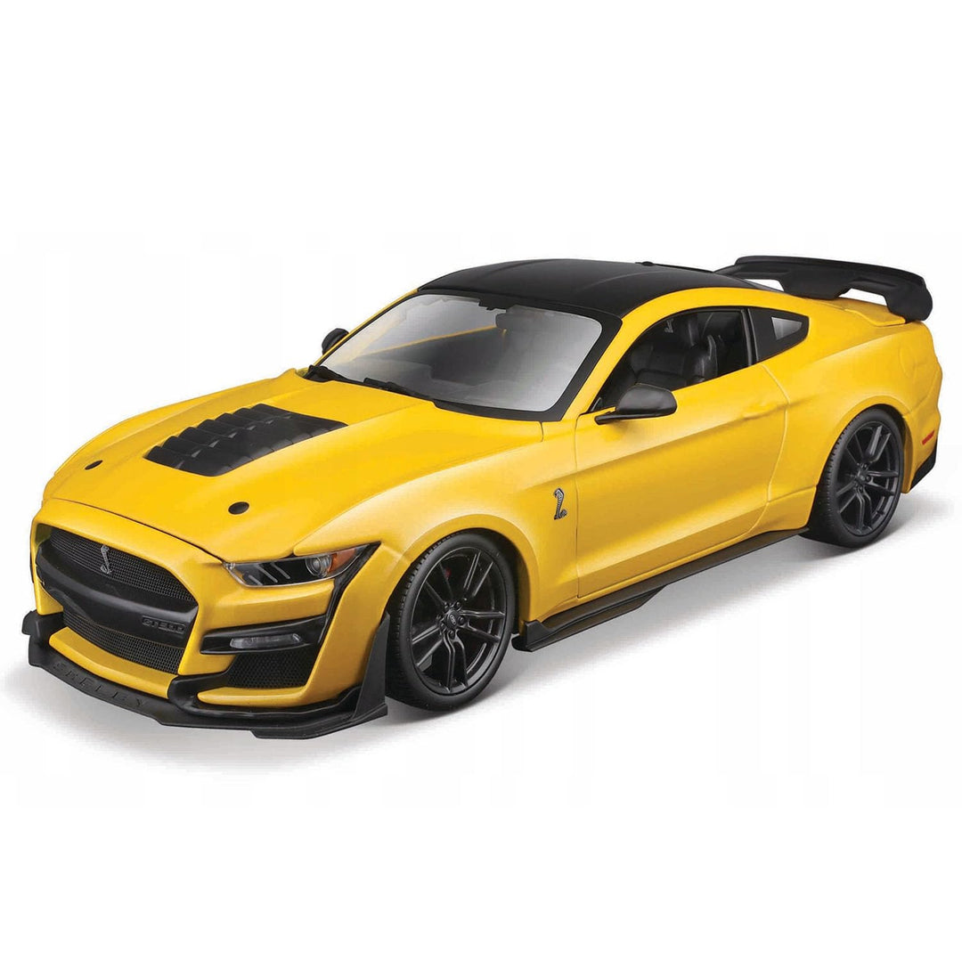 Maisto Mustang Shelby GT500 (2020): Modellauto im Massstab 1:18, Türen, Kofferraum und Motorhaube zu
