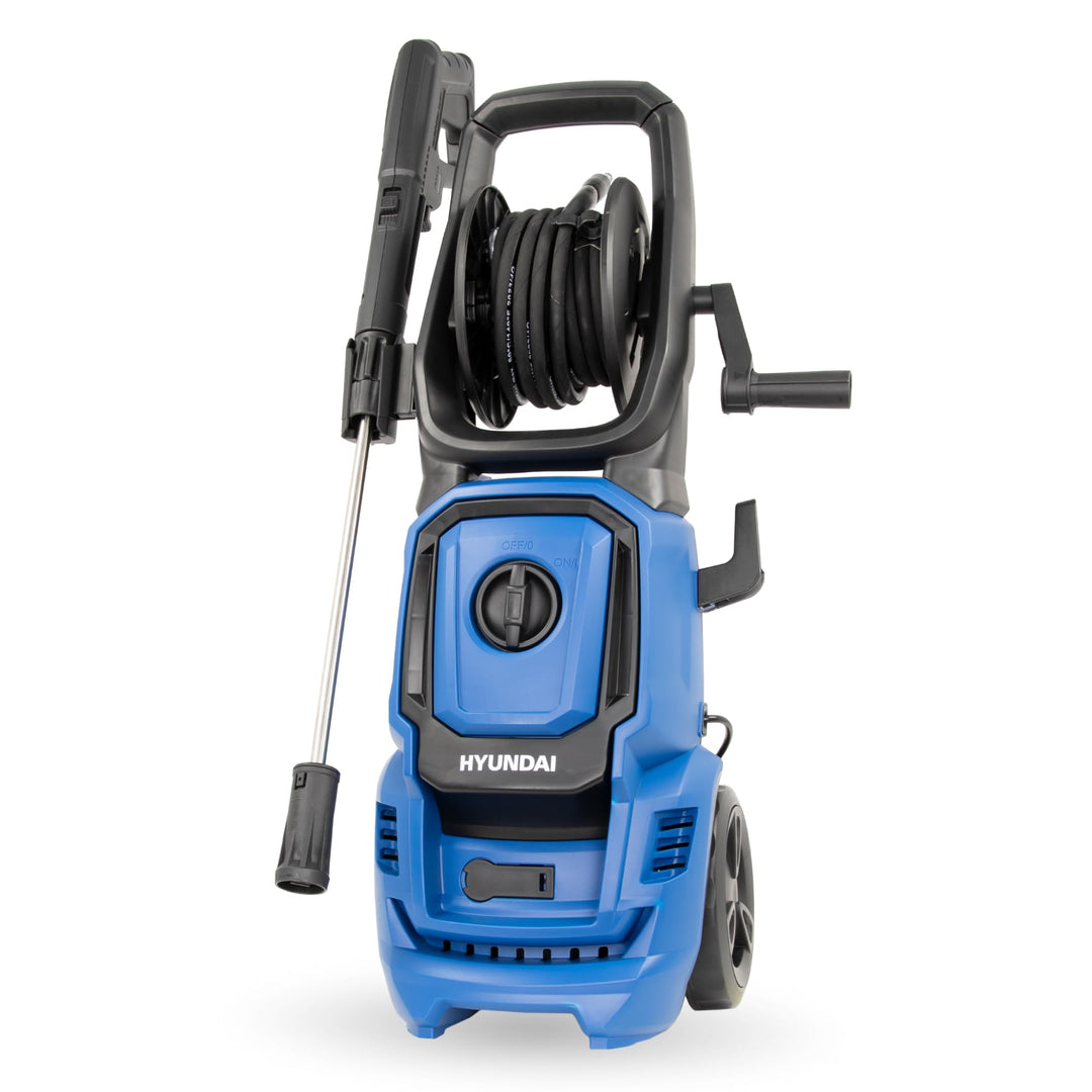 HYUNDAI Hochdruckreiniger HPW1800CE, max. 140 bar - 420 l/h, 1800 W, verdreh-sicherer 7 m Schlauch i